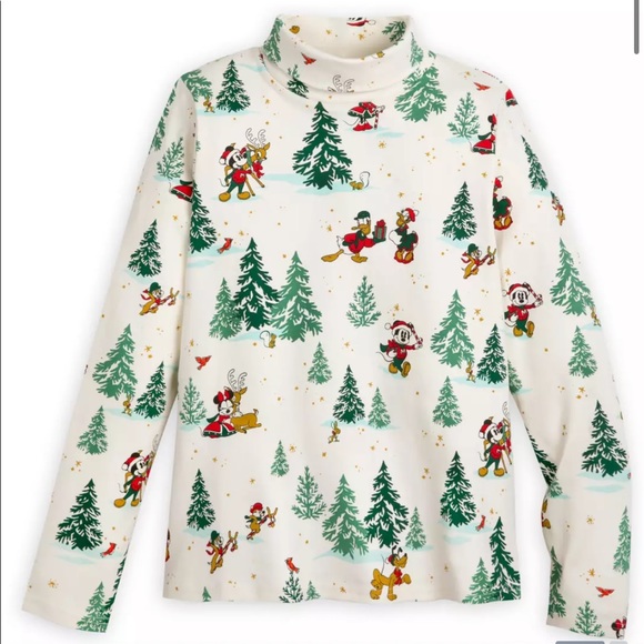 Mickey Mouse and Friends Holiday Knit Turtleneck - Picture 1 of 4